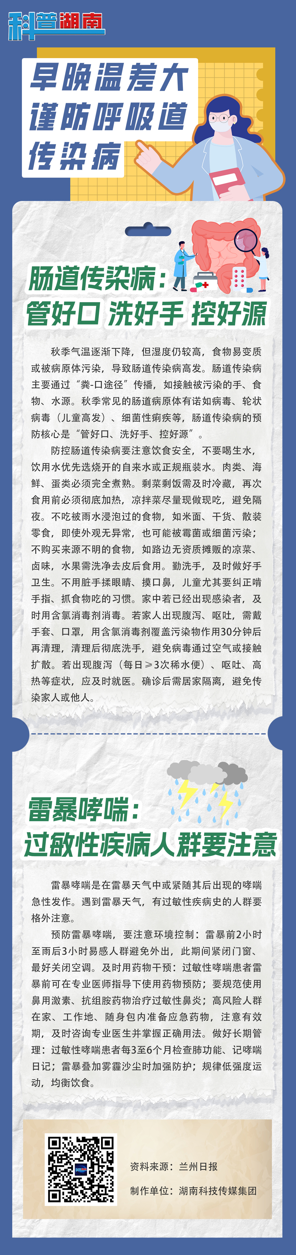 早晚温差大 谨防呼吸道传染病（二）